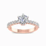 1-carat-round-cut-natural-single-solitaire-ring-rose-gold-front-view