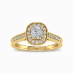 1.08-ct-cushion-solitaire-halo-natural-diamond-ring-yellow-gold-front-view